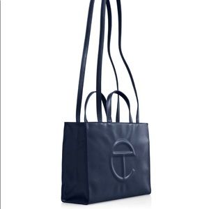 Brand New Medium Navy Telfar Bag